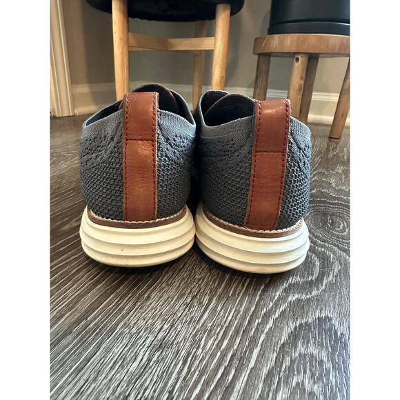 Cole Haan Men’s Original Grand Wingtip Stitchlite Oxford Dark Gray Sz. 12 - Picture 8 of 13